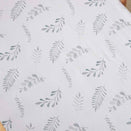 Snuggle Hunny Kids Fitted Bassinet Sheet and Change Pad Cover - Wild Fern