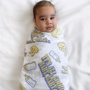 The Little Homie Organic Cotton Swaddle Wrap - It's All Good