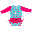 TicTasTogs Nappy Change Swimsuit - Dotty Watermelon