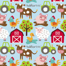 Toddler Tints Car Window Shade - Large Size - Farmyard Fun