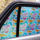 Toddler Tints Car Window Shade - Large Size - Mystical Mermaids