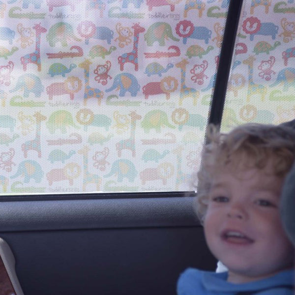 Toddler Tints Car Window Shade - Zoo Friends
