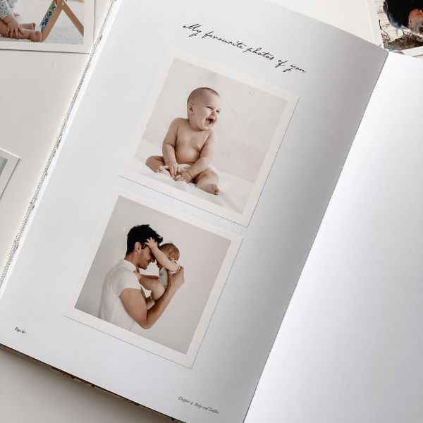 Truly Amor Bebé Baby Book With Keepsake Box And Pen - Ivory
