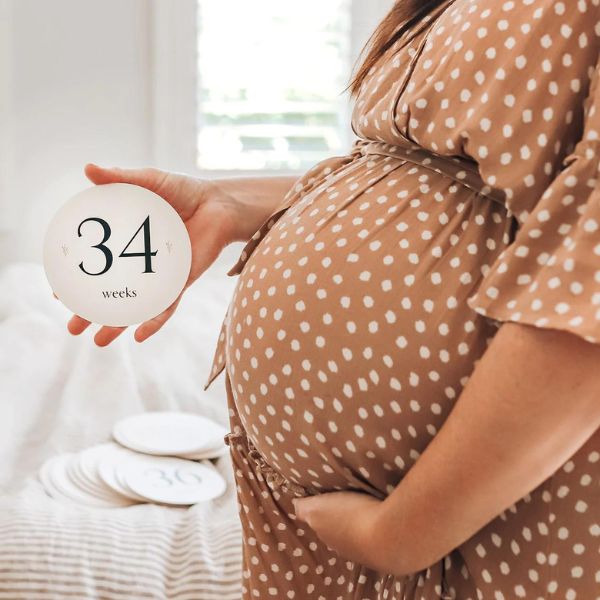 Truly Amor Mamá Pregnancy Milestone Cards