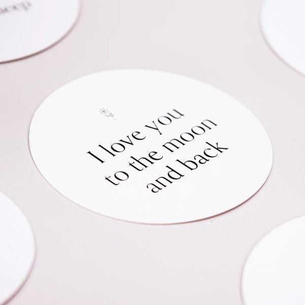 Truly Amor Mamá Pregnancy Milestone Cards