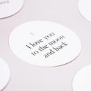 Truly Amor Mamá Pregnancy Milestone Cards