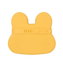 We Might Be Tiny Snackie Silicone Bowl + Plate - Bunny - Yellow