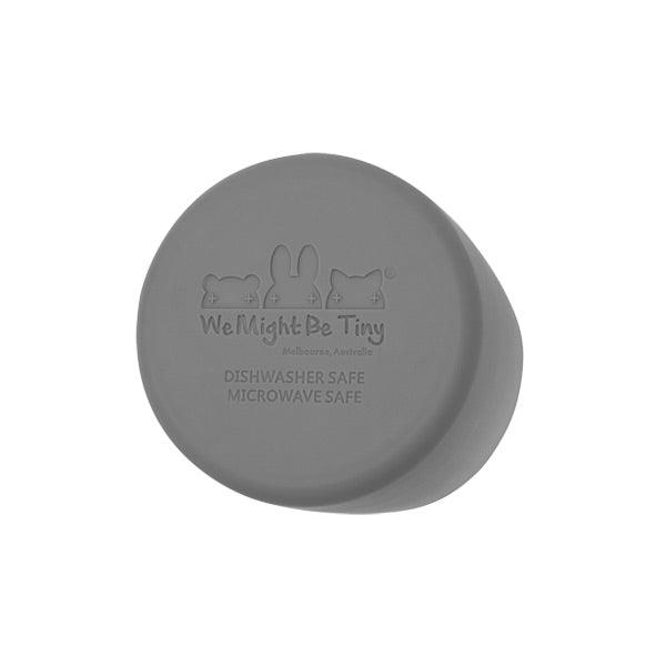 We Might Be Tiny Silicone Grip Cup - Dark Grey