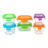 Wean Green Glass Containers - Baby Feeding Starter Set - Six Pack