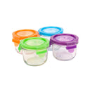 Wean Green Glass Wean Bowls 160ml - Garden - Four Pack