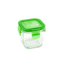 Wean Green Glass Wean Cubes 120ml - Garden - Four Pack
