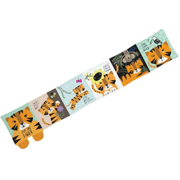 Wee Gallery Baby's First Soft Book: Tip Toe Tiger