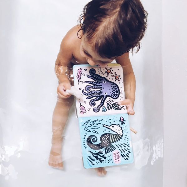 Wee Gallery Colour Me: Who's In The Ocean? Bath Book