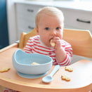Wild Indiana Silicone Baby Bowl and Spoon Set
