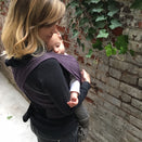 XOXO Bucklewrap Baby Carrier - Eco2Cotton - Eggplant