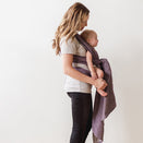 XOXO Bucklewrap Baby Carrier - Eco2Cotton - Eggplant