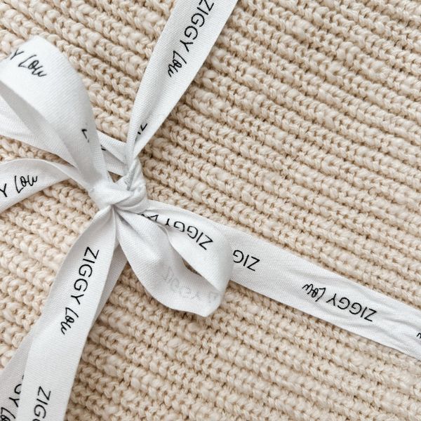 Ziggy Lou Textured Chunky Knitted Blanket - Honey