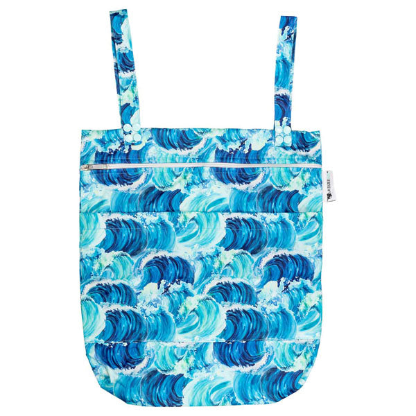 Designer Bums Wet Bag - Dreams Collection - Blue Crush