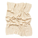 di LUSSO Living Reilly Cable Knit Baby Blanket - Natural